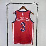 NBA 3 McCOLLUM New Orleans Pelicans 23-24 statement Maillot Rouge